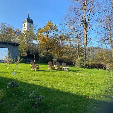 Apartamento Altes Pfarrhaus Papstdorf Exterior foto