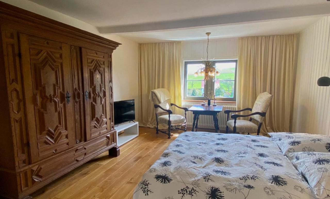 Apartamento Altes Pfarrhaus Papstdorf Exterior foto