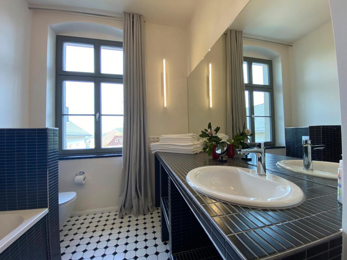 Apartamento Altes Pfarrhaus Papstdorf Exterior foto