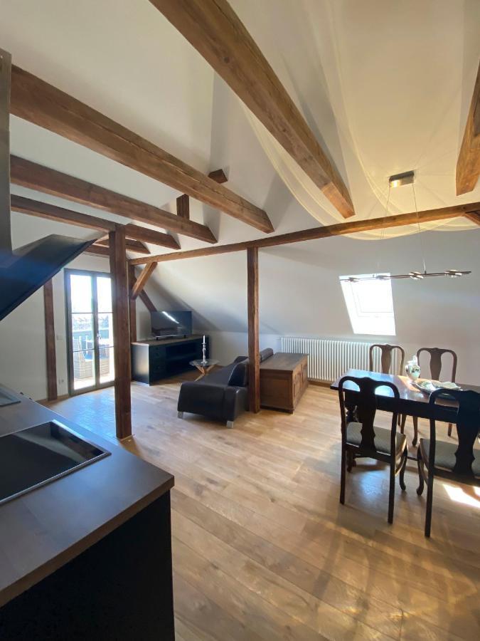 Apartamento Altes Pfarrhaus Papstdorf Exterior foto