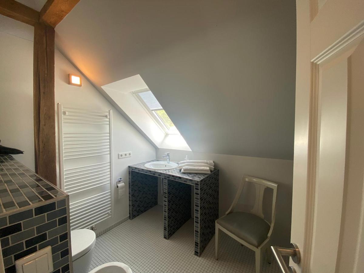 Apartamento Altes Pfarrhaus Papstdorf Exterior foto
