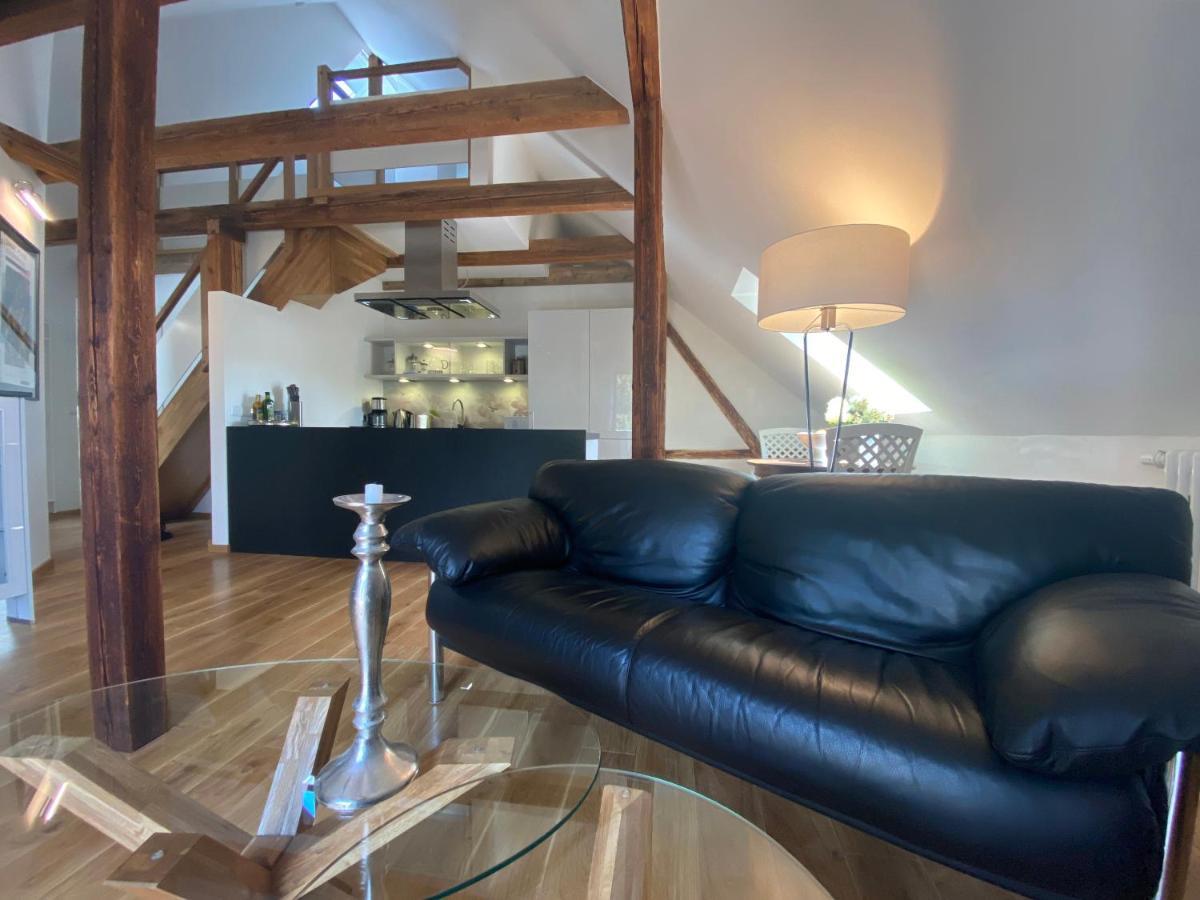 Apartamento Altes Pfarrhaus Papstdorf Exterior foto