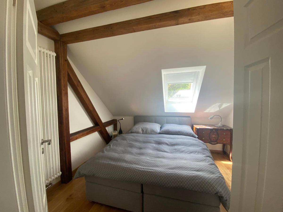 Apartamento Altes Pfarrhaus Papstdorf Exterior foto