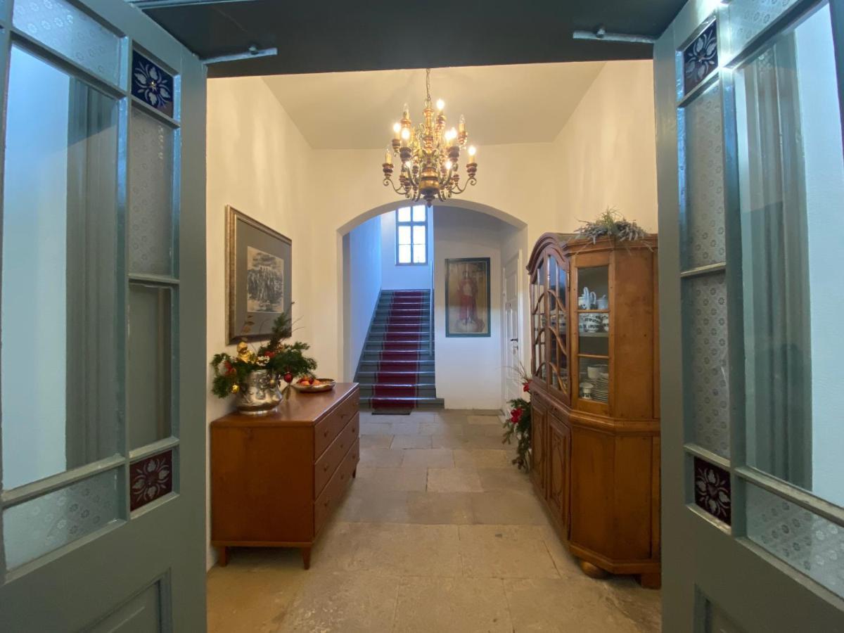 Apartamento Altes Pfarrhaus Papstdorf Exterior foto