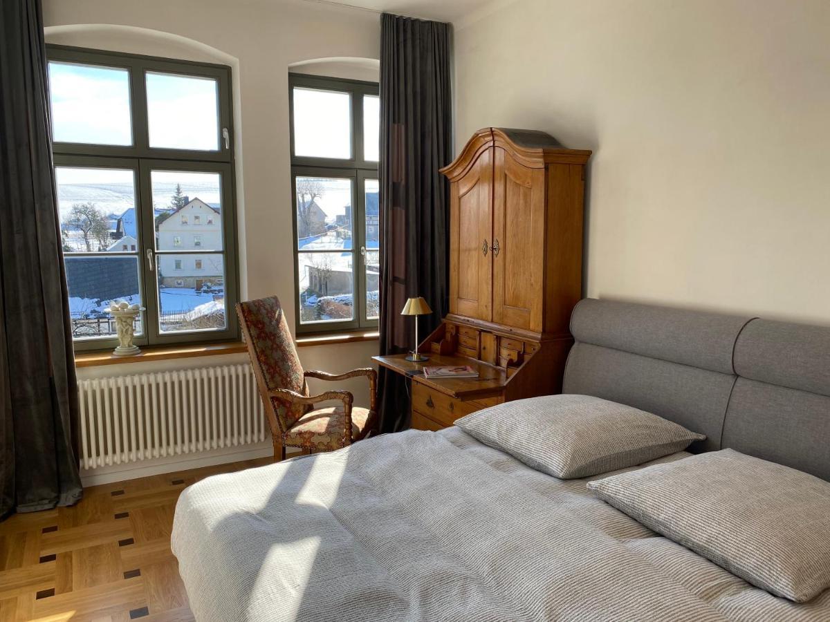 Apartamento Altes Pfarrhaus Papstdorf Exterior foto