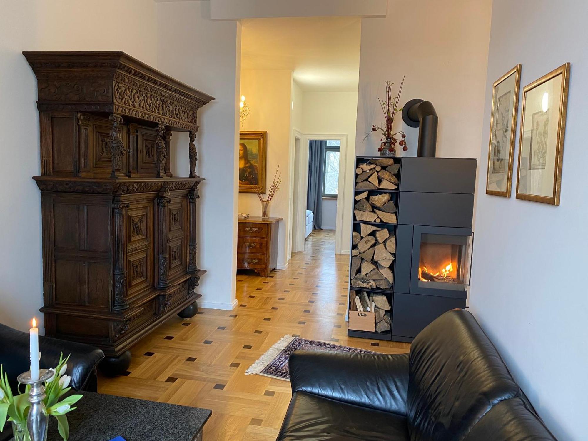 Apartamento Altes Pfarrhaus Papstdorf Exterior foto